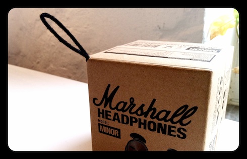 Marshall Headphones Minor, the box