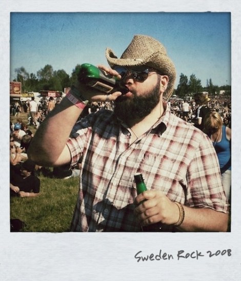 Släcker törsten på Sweden Rock 2008