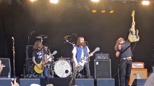 Black Spiders, Sweden Rock Festival 2012 Black Spiders, Sweden Rock Festival 2012