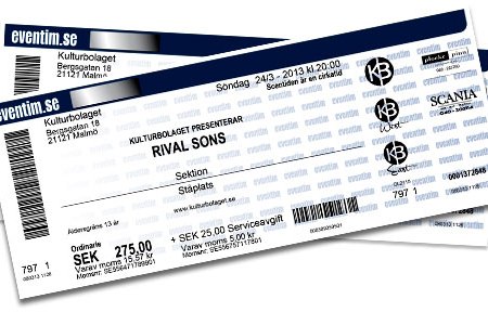 Rival Sons biljetter