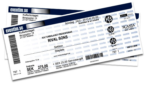 Rival Sons biljetter