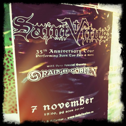 Saint Vitus och Orange Goblin 2014