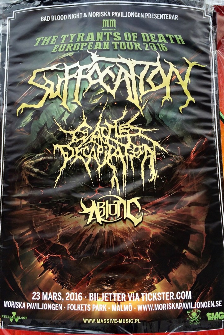 The Tyrants of Death Tour 2016